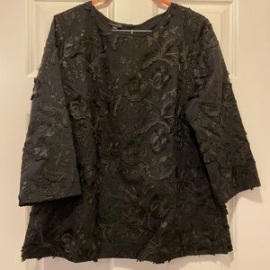 Talbots Tops - NWT Talbots Cotton Embroidered Floral Top in Navy Talbots Tops - NWT Talbots Cotton Embroidered Floral Top in Navy
